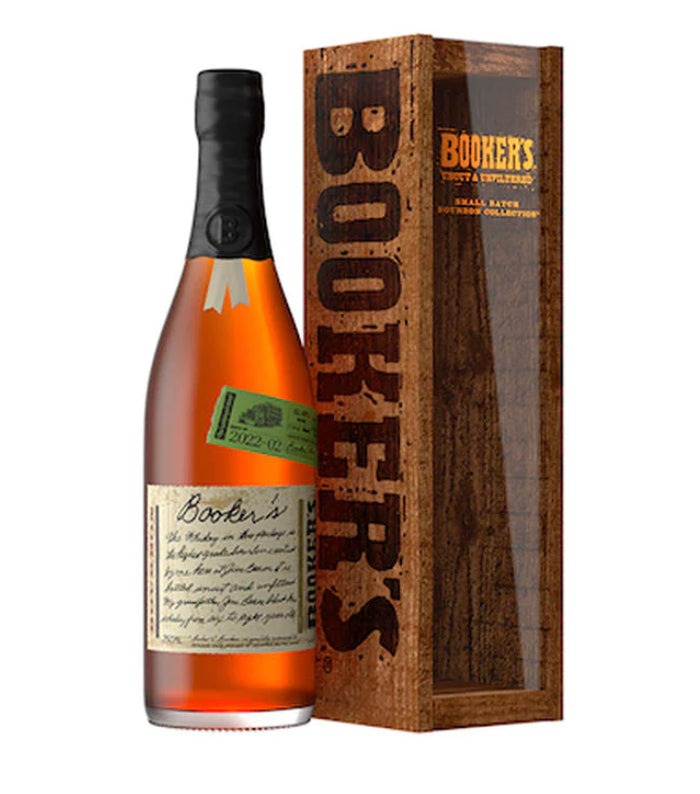 Booker’s Uncut & Unfiltered 2022 “Lumberyard Batch Bourbon Whiskey